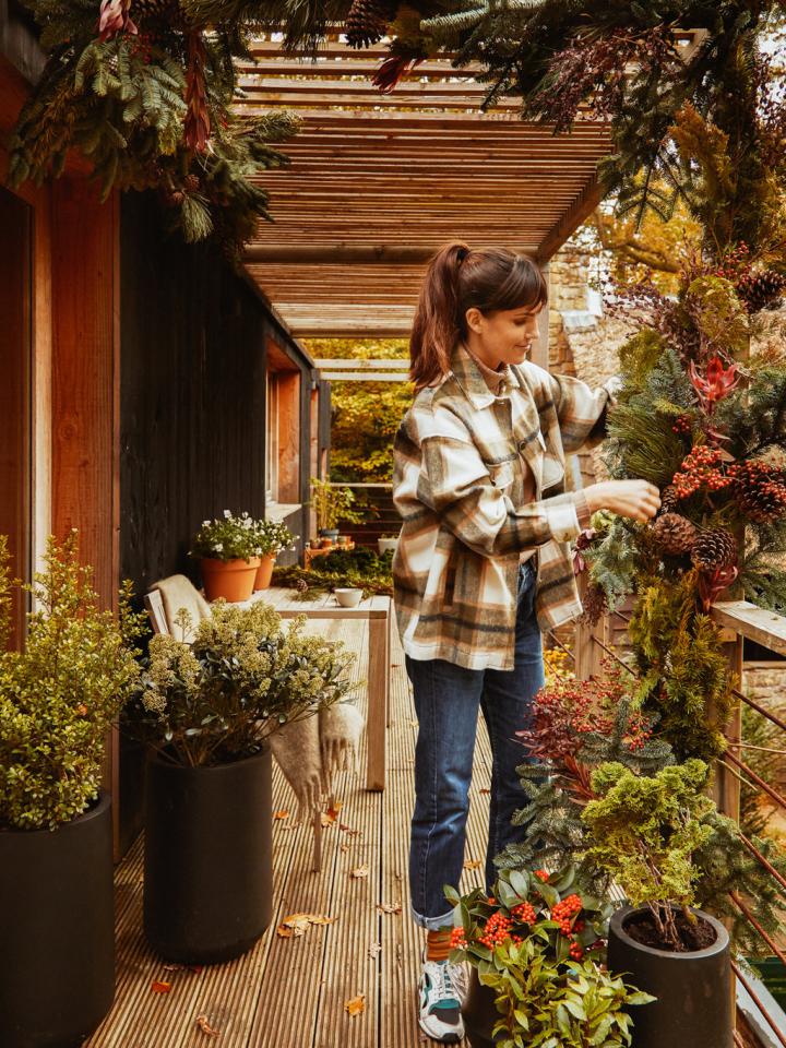 kerstversiering buiten planten | mooiwatplantendoen.nl