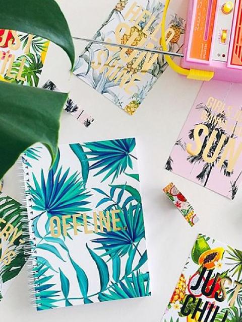 Stationery met botanische prints Mooiwatplantendoen.nl