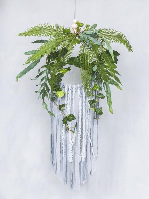 DIY: groene dreamcatcher Mooiwatplantendoen.nl